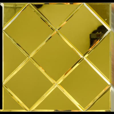 Zelfklevende Mozaïek Tegel - Afimera Gold Glass - Goud - 300x300x4mm