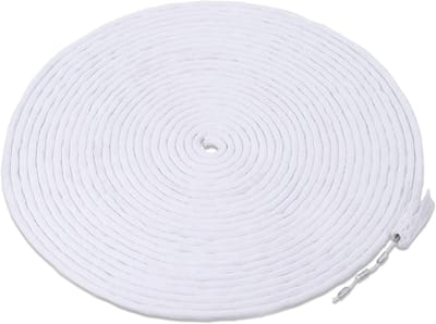 Zware gordijngewicht tape 10m - 50g lood ketting - voor gordijnen en stoffen - stabiliseert en voorkomt fladderen - ShopVlot