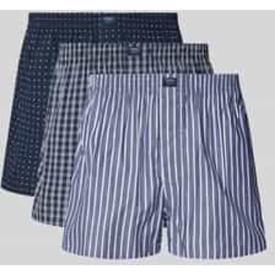 Boxershort met elastische band in een set van 3 stuks