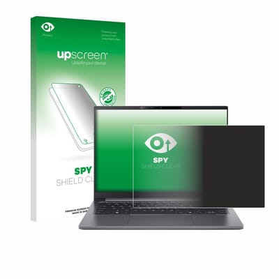 upscreen - privacy screenprotector voor Acer TravelMate X4 AI TMX414-51 - Folie Beschermfolie Blauwlichtfilter