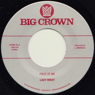 Lady Wray - Pice Of Me (7" Single)