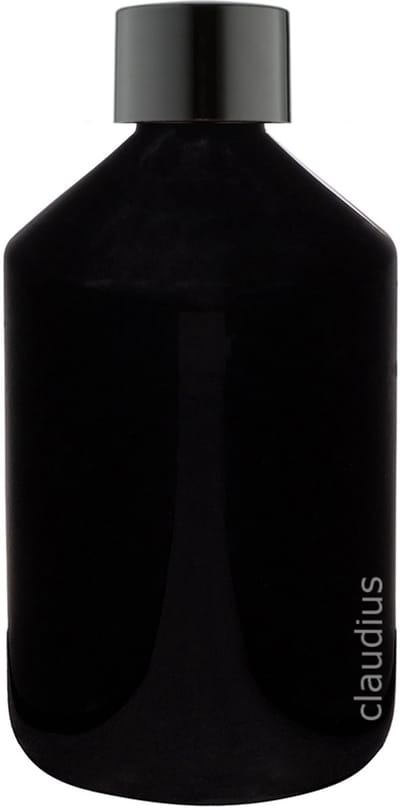 Lege Plastic Fles 500 ml zwart met Zwart dop - set van 10 stuks - navulbaar - leeg