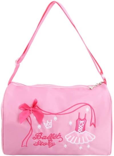 Dailygoods - Baldanstas, Klassieke Dans voor Meisjes, Sporttas, Latijnse Dans, Roze, Dans voor Kinderen