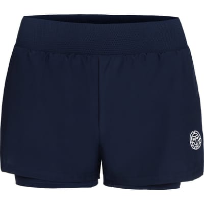 BIDI BADU Crew 2in1 Shorts Dames-Donkerblauw