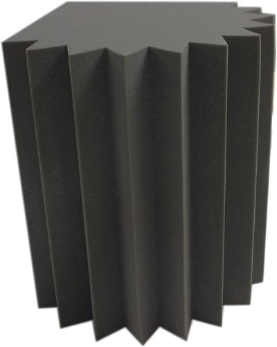 Bas-trap Absorberend Element - Randabsorber Diepteabsorber - Ruimteakoestiek Optimaliseren - Piramideprofiel Schuim
