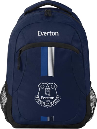 Ultra Action Rugzak Everton FC - Officieel gelicentieerd Voetbal supportersartikel voor school en vrije tijd