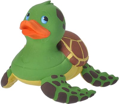 Groene Rubberen Zee-Eend Bad Speelgoed voor Kinderen - Waterpret en Duurzaam