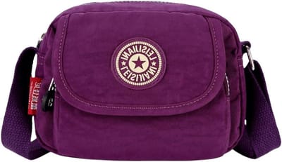 Schoudertas Dames - Crossbody Tas - Dagelijks Gebruik - Meerdere Vakken - 20 x 10 x 1 cm - Zwart