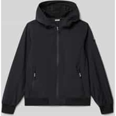 regular fit softshell-jas van waterafstotend materiaal