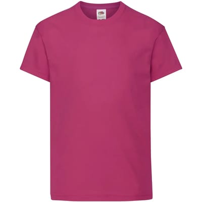 Kinder-T-shirt Fruit of the Loom Original