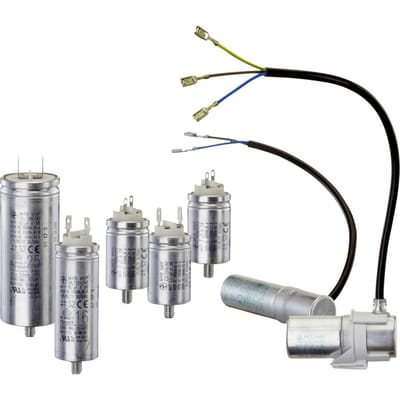 Hydra MKP_285_MAB 3uF 25x48 1 stuk(s) MKP-motorcondensator 3 µF 450 V/AC 5 % (Ø x h) 25 mm x 48 mm Piece