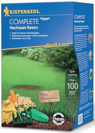 Complete Gazonzaadmix 2 kg - Snel Kiemend en Duurzaam