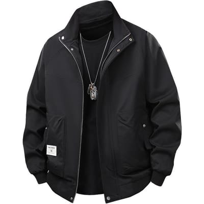 Nieuwe Lente- en Herfststijl Heren Fast Fashion, Veelzijdige Losse en Knappe Werkoverjas 8XL