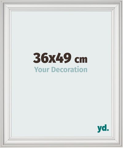 Your Decoration - Fotolijst 36x49 cm - MDF - Wit Geveegd - Lazio
