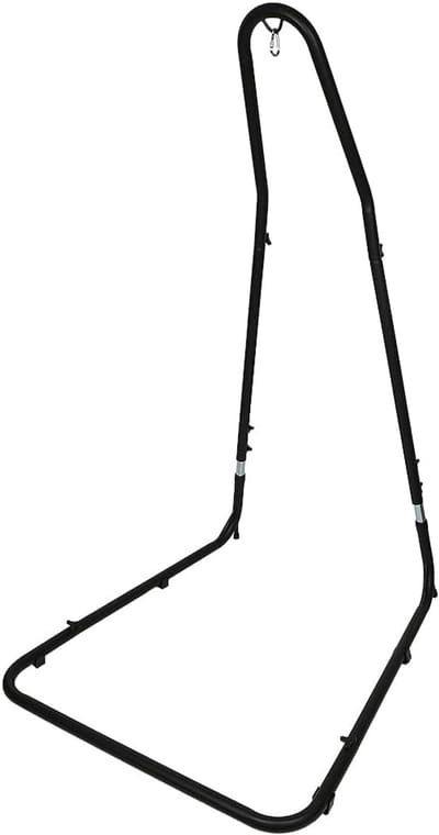 Vrijstaand Stalen Frame voor Hangmat en Hangstoel - Stevige Houder Tot 120 kg (135x115x200 cm)