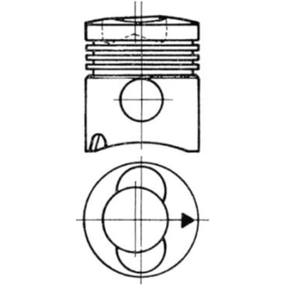 Zuiger KOLBENSCHMIDT 93315600