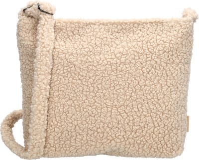 Beagles Navarra Crossbody Schoudertas Soft Teddy Bag - Crème