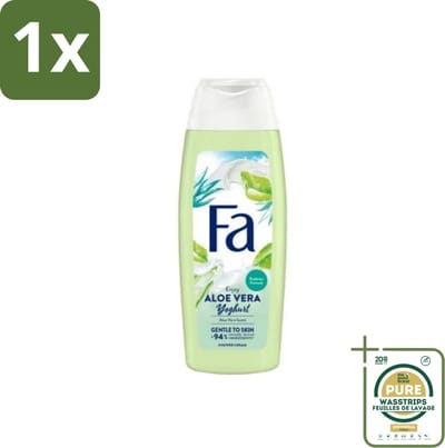 1 x Fa - Douchegel - Yoghurt & Aloe Vera - 250 ml- Douchegel Yoghurt Aloe Vera - Yoghurt Douchegel - Aloe Vera Douchegel - Verzorgende Douchegel - Hydraterende Douchegel