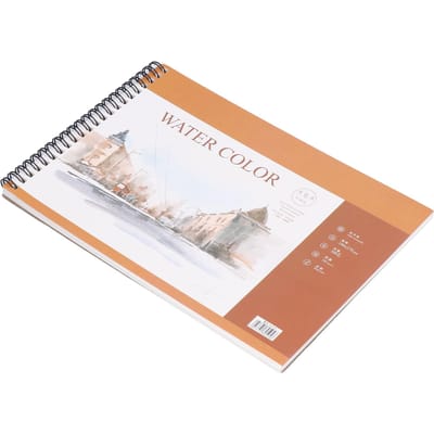 Schetsboek Spiraalbinding Flexibel Pagina omslaan Lichtgewicht Draagbaar Multifunctioneel Tekenboek beige