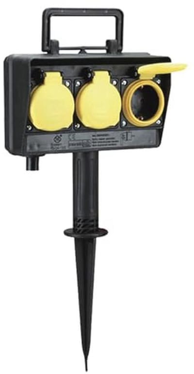 Garotenstopcontact met grondpen