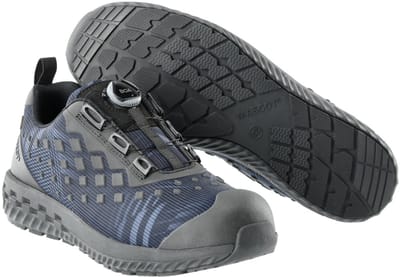 Mascot Footwear Customized Veiligheidsschoenen laag F0650-704 - steenblauw/zwart - 37