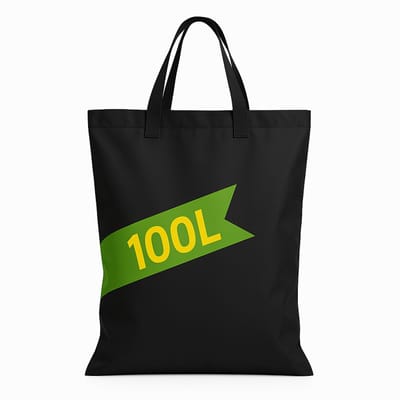 Trust Gearz® - Statiegeld tas - verzameltas - statiegeld container - lege flessen & blikken - 100L - recycle afvalzak - flessentas -