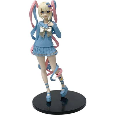 BEHOEFTIGE STREAMER OVERLOAD Regen spel Figuren Ame Chan Figuren Schattig Meisje Instant Noedels PVC Verzamelaar Model Verjaardag Speelgoed