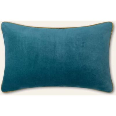Oilily Kussenhoes Velvet 60*40- maatOne size Deep Teal