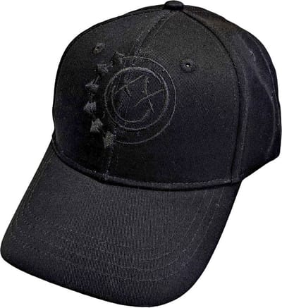 Blink182 - Black Six Arrow Smile Baseball pet - Zwart