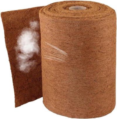Kokos Voering Rol - Plantenbak Mat - Planten Beschermen - Ademend Natuurlijk Materiaal - 50 x 200 cm - Natuurlijk