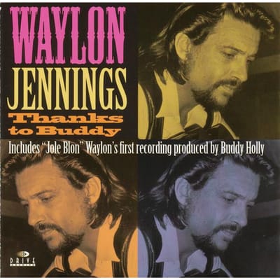 CD WAYLON JENNINGS - Thanks To Buddy DE241027 Drive Archive 1994 Japan Country Gebruikt brown