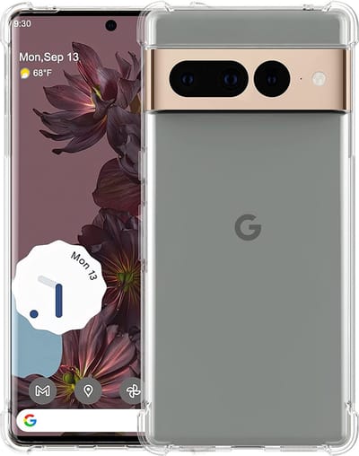 Hoesje voor Google Pixel 7 Pro backcover Shockproof siliconen Transparant