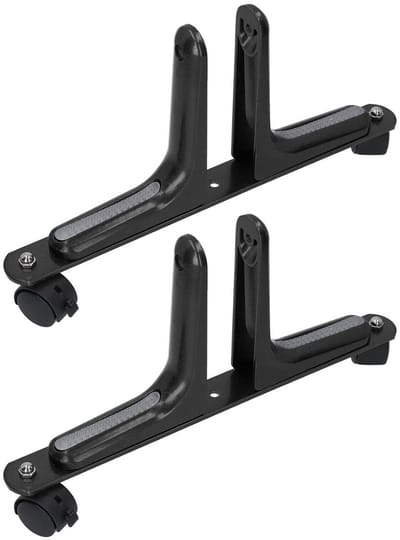 Verstelbare Room Divider met Wielen voor Thuis en Kantoor - 2 Sets Schermhouder voor Flexibele Indeling