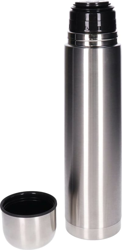 CM Thermosfles/isoleerfles - RVS - drinkfles voor warm en koud drinken - 1 liter - voor onderweg