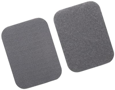 Dailygoods - Antislip Hoekmatten - Herbruikbaar en Effectief - Tapijten - Lijm - 10 Pairs - Ideaal voor Thuisgebruik - Zwart