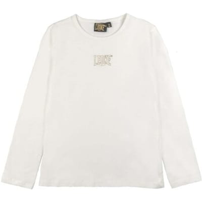 T-shirt Leone 1947 Girl T-Shirt Long Sleeves Gold 1947