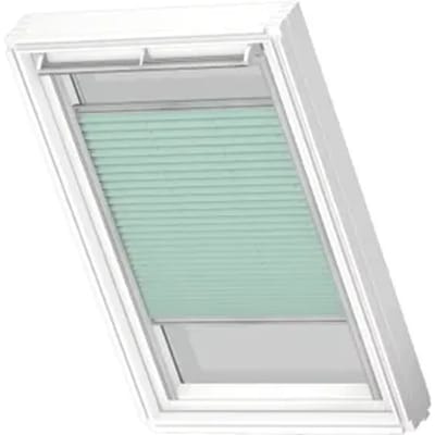 Velux Manueel Lichtdoorlatend Plisségordijn Fhl Mk10 1281s Muntgroen