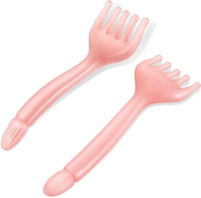 Set van 2 Hoofdhuid Massageborstels, Gua Sha Kam met 5 Klauwen voor Gezichts-, Hoofd- en Nekmassage, Lymfedrainage en Ontspanning