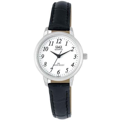 mooi duidelijk Q&Q dames horloge met witte wijzerplaat C155J314Y