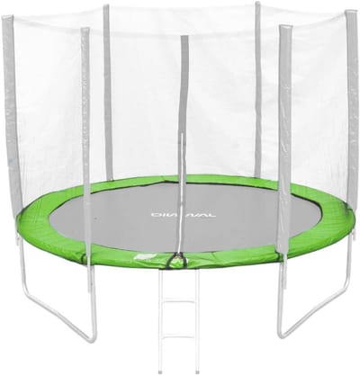 Trampoline Randafdekking - Trampoline Bescherming - Veilig Springen - Eenvoudig te Plaatsen - 305 cm - Groen