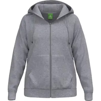 Erima Ts Sweatjack Met Capuchon Dames - Grey Melange | Maat: 34