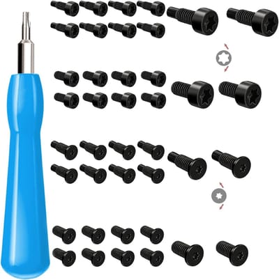 Beveiligingskit voor Deurbel en Videobel met Dubbele Torx Schroevendraaiers T6 en T15, Inclusief 40 Schroeven en Accessoires