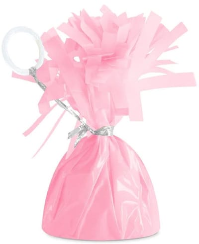Ballongewicht van folie, roze, macaron, mat, 145 g