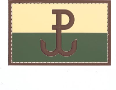 Embleem 3D PVC Polish special forces multi