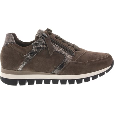 Gabor - maat 40.5 - Dames Sneakers - Bruin