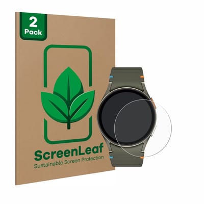 2 Stuks Screenprotector voor Samsung Galaxy Watch 6 / 7 / 8 (40 mm) - Hoogwaardige Beschermfolie transparant