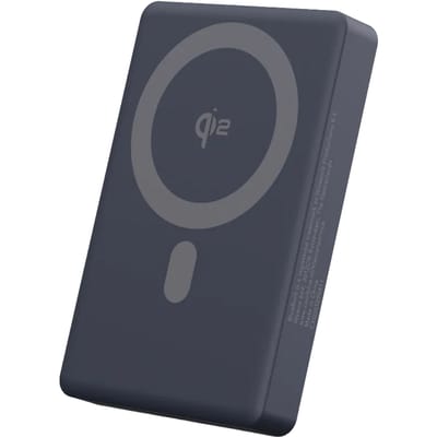 BlueBuilt Draadloze Powerbank met MagSafe en Qi2 10.000 mAh met Snelladen Grijs