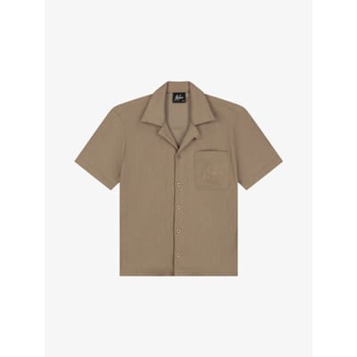 Malelions Jongens blouse seersucker crinckle