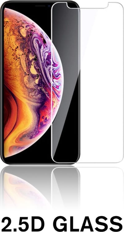 Hoesje Geschikt voor Samsung Galaxy A40 Rico Vitello Transparant Screenprotector gehard glas