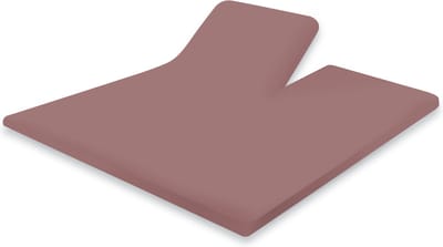 Eleganzzz Splittopper Hoeslaken Katoen Perkal - Rose - 160x200cm - Split Enkel - Single Split Topper - Hoeslakens - Tweepersoons